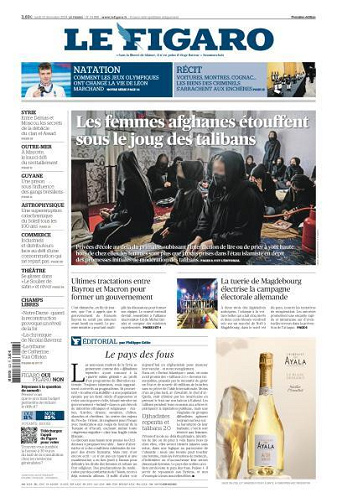 Le Figaro du Lundi 23 Décembre 2024