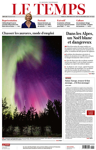 Le Temps - 24-26 Décembre 2024