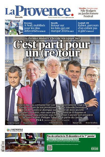 La Provence - 24 Décembre 2024