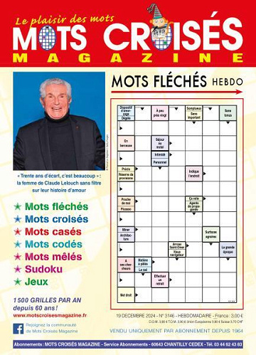 Mots Croisés Magazine - 19 Décembre 2024