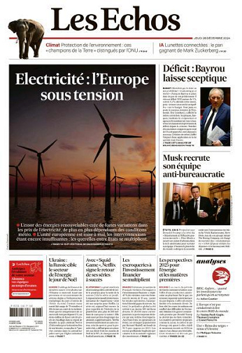 Les Echos - 26 Décembre 2024