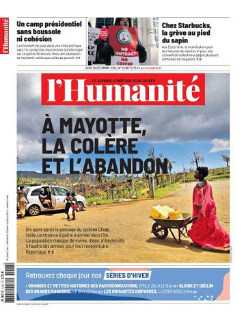 L’Humanite - 26 Décembre 2024