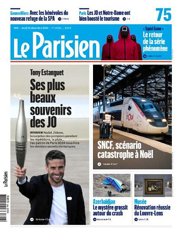 Le Parisien - 26 Décembre 2024