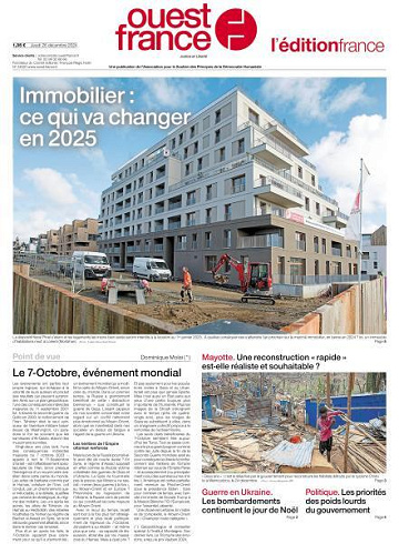 Ouest-France Édition France - 26 Décembre 2024