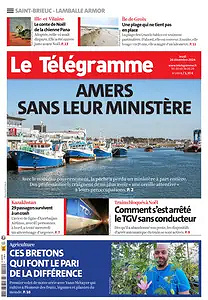 Le Télégramme du Jeudi 26 Décembre 2024 (6 Editions)