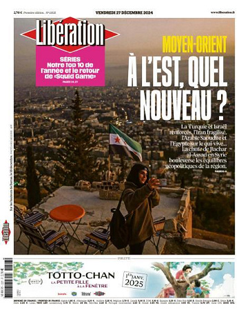 Libération du Vendredi 27 Décembre 2024