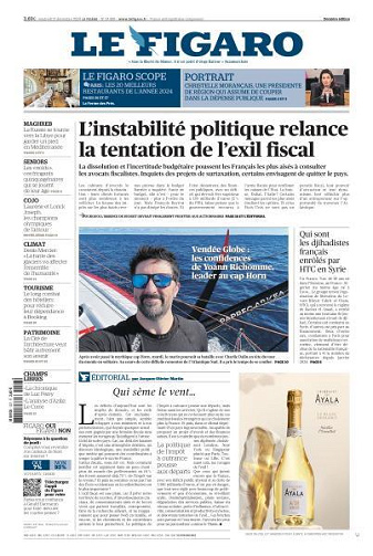 Le Figaro du Vendredi 27 Décembre 2024