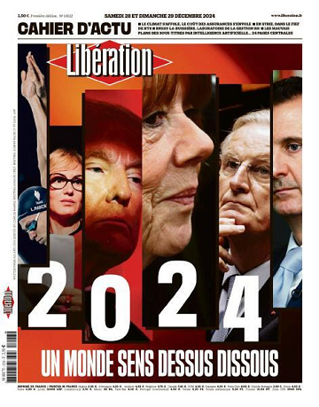 Libération du Samedi 28 et Dimanche 29 Décembre 2024