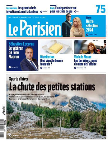 Le Parisien - 28 Décembre 2024