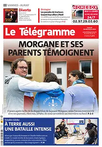 Le Télégramme du Samedi 28 Décembre 2024 (8 Editions)