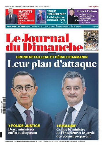 Le Journal du Dimanche - 29 Décembre 2024