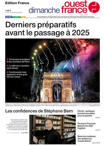 Ouest-France Édition France - 29 Décembre 2024