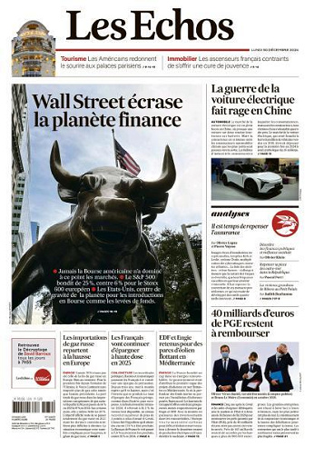 Les Echos - 30 Décembre 2024