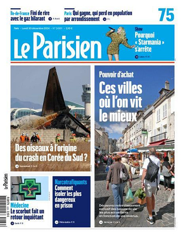 Le Parisien - 30 Décembre 2024