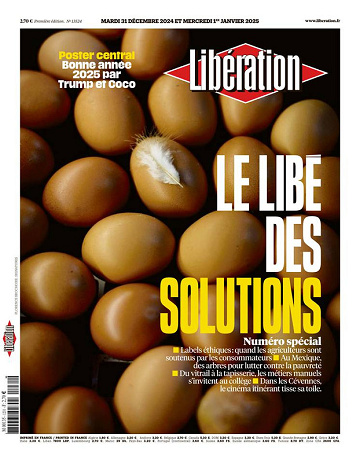 Libération du Mardi 31 Décembre 2024 et Mercredi 1er Janvier 2025