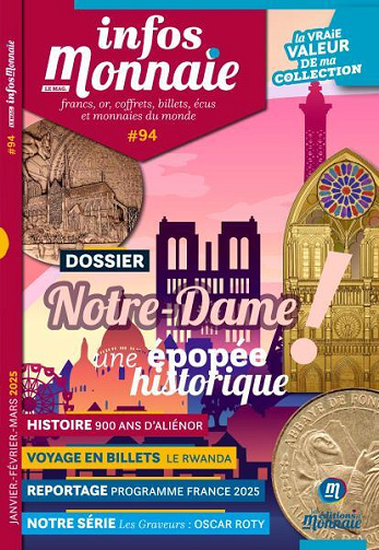 Infos Monnaie - Janvier-Mars 2025