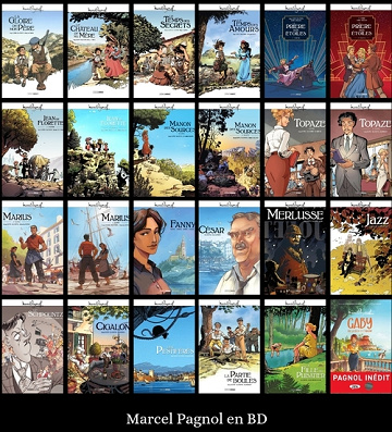 Marcel Pagnol en BD - 24 Tomes
