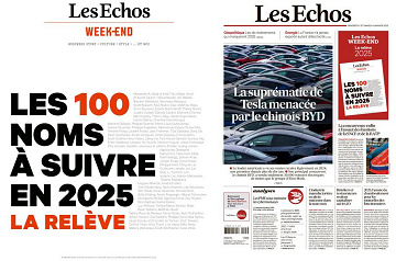 Pack Les Echos + Les Echos Week-end - Vendredi 3 Janvier 2025