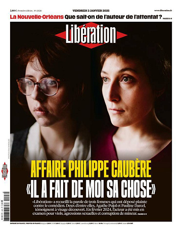 Libération du Vendredi 3 Janvier 2025
