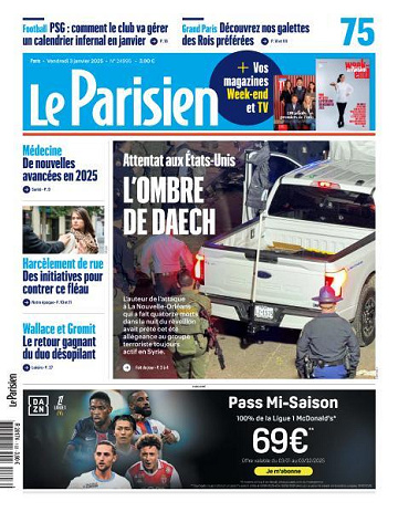Le Parisien - 3 Janvier 2025
