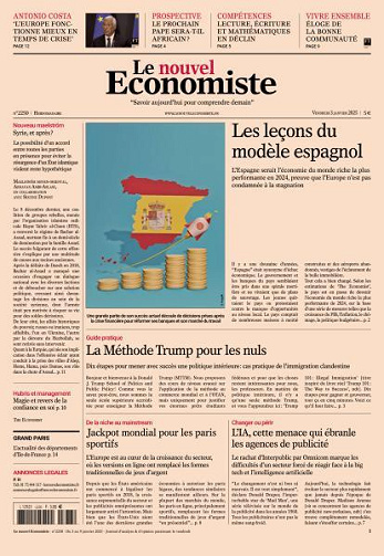 Le nouvel Economiste - 3 Janvier 2025