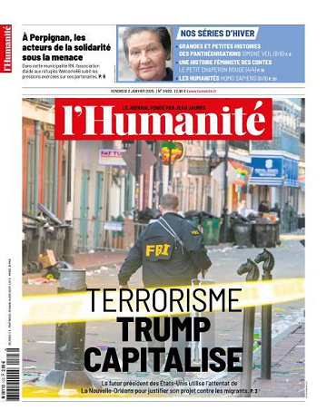 L’Humanite - 3 Janvier 2025