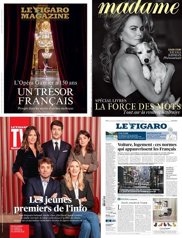 Pack Le Figaro et ses 3 suppléments - Vendredi 3 Janvier 2025