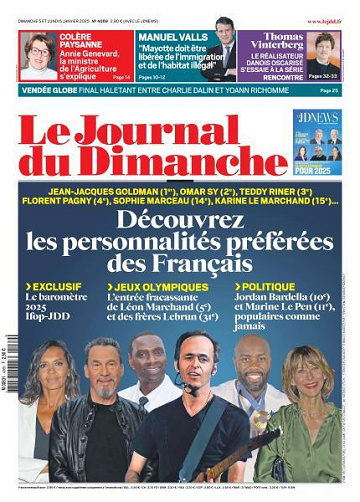 Le Journal du Dimanche - 5 Janvier 2025