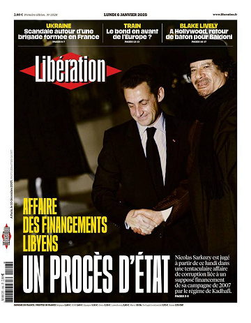 Libération du Lundi 6 Janvier 2025