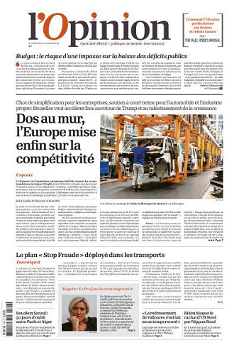 L’Opinion - 6 Janvier 2025