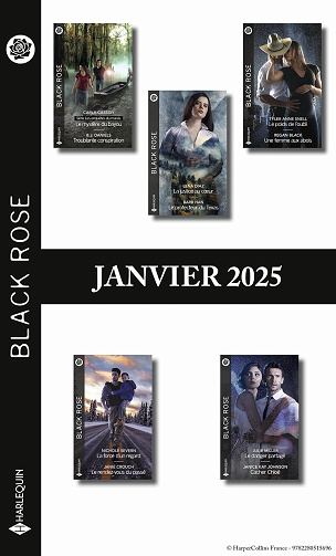 Pack mensuel Black Rose - 10 romans (Janvier 2025) - Collectif