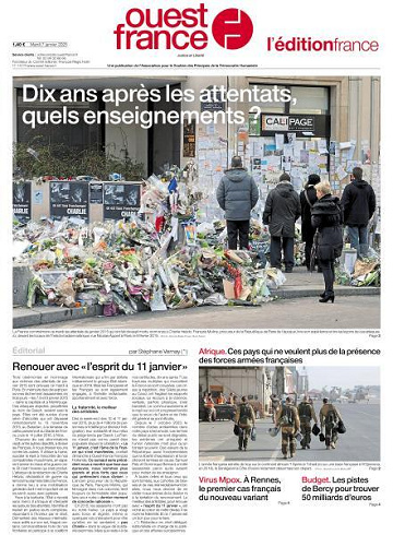 Ouest-France Édition France - 7 Janvier 2025