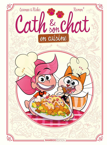 Cath et son chat en cuisine (2024)