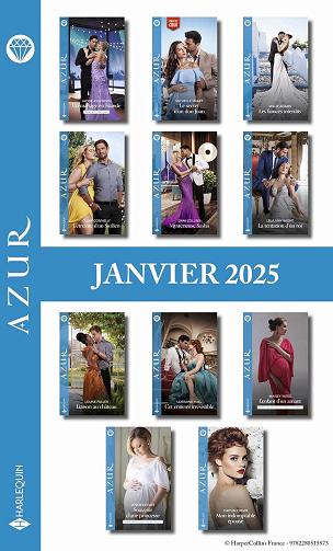 Pack mensuel Azur - 11 romans (Janvier 2025) - Collectif (2025)