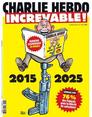 Charlie Hebdo - 7 Janvier 2025
