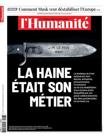 L’Humanite - 8 Janvier 2025