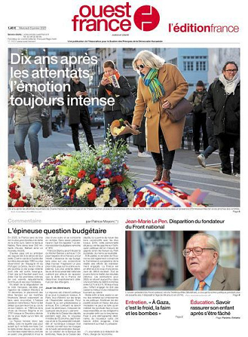 Ouest-France Édition France - 8 Janvier 2025