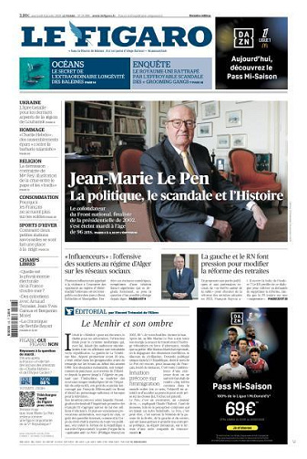 Le Figaro du Mercredi 8 Janvier 2025
