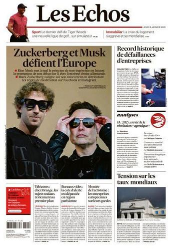 Les Echos - 9 Janvier 2025
