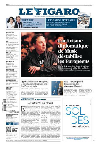 Le Figaro du Jeudi 9 Janvier 2025