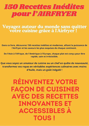ESTELLE CHICHEPORTICHE - 150 RECETTES AVEC L'AIRFRYER (2025)