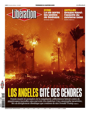 Libération du Vendredi 10 Janvier 2025