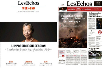 Pack Les Echos + Les Echos Week-end - Vendredi 10 Janvier 2025