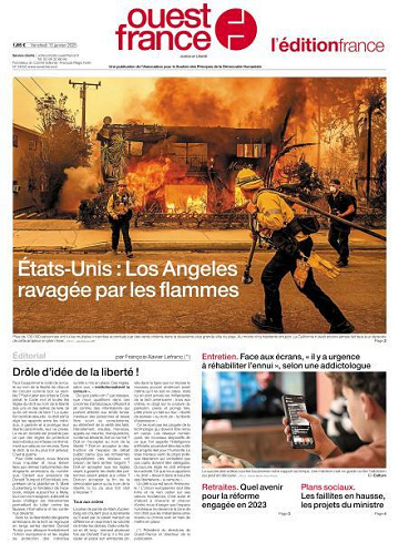 Ouest-France Édition France - 10 Janvier 2025