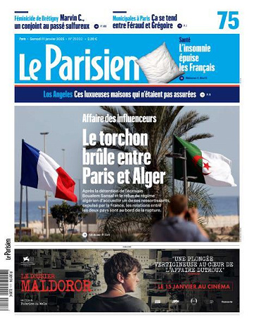 Le Parisien - 11 Janvier 2025