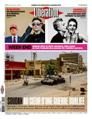 Libération du Samedi 11 Janvier 2025