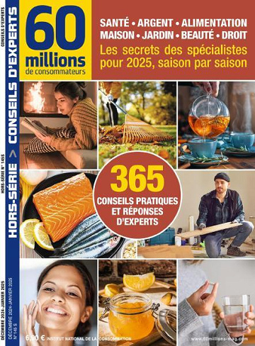 60 Millions de Consommateurs Hors-Série  - Décembre 2024 - Janvier 2025