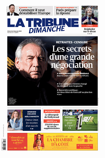 La Tribune Dimanche - 12 Janvier 2025