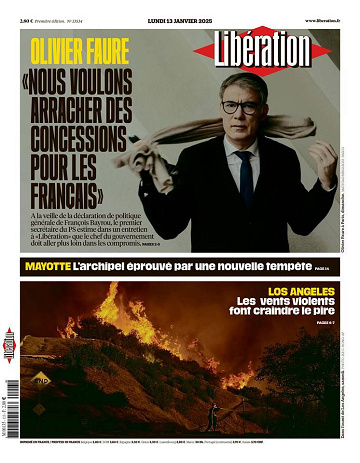 Libération du Lundi 13 Janvier 2025
