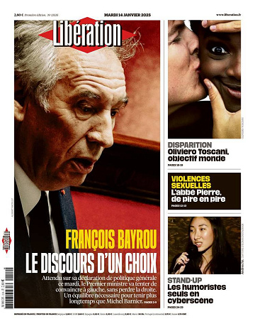 Libération du Mardi 14 Janvier 2025